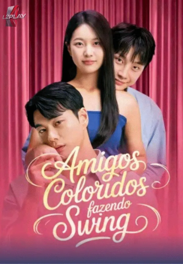 Amigos Coloridos Fazendo Swing